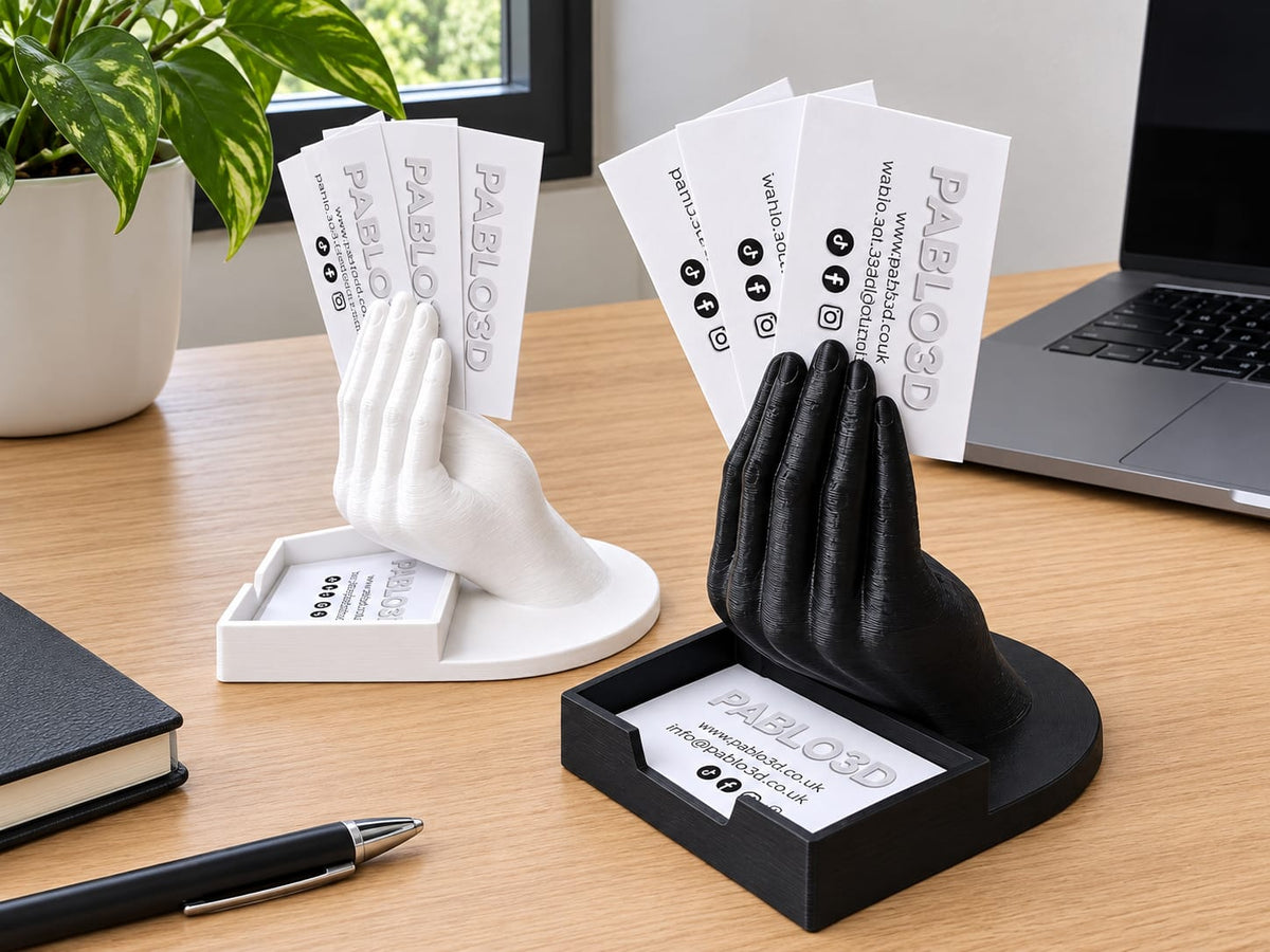 Hand Business Card Holder