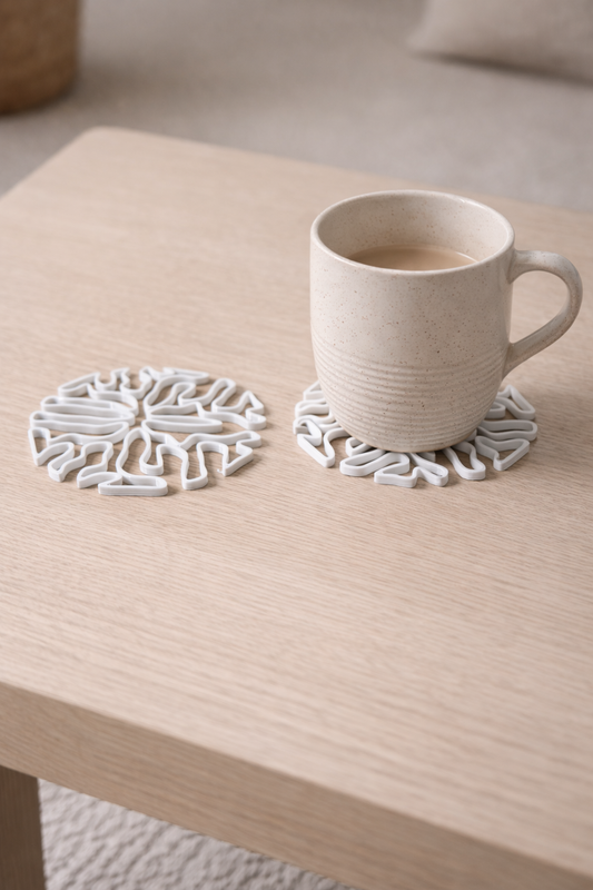 Walnut Coasters set of 4