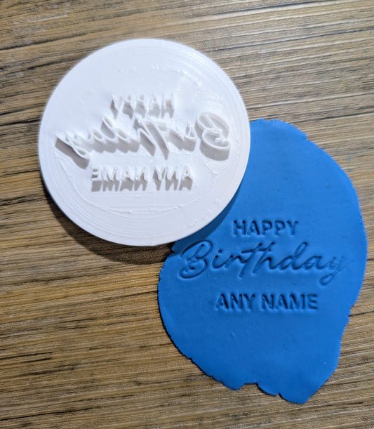 Cookie Stamp- Personalised Birthday
