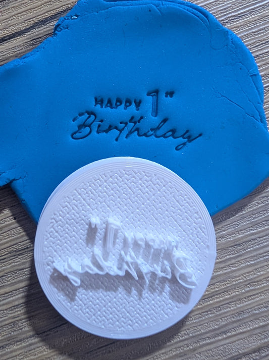 Cupcake Topper Stamps
